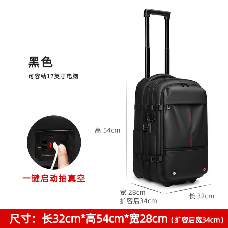 2way 真空圧縮キャリーバッグ・リュックサック60Lまで拡張