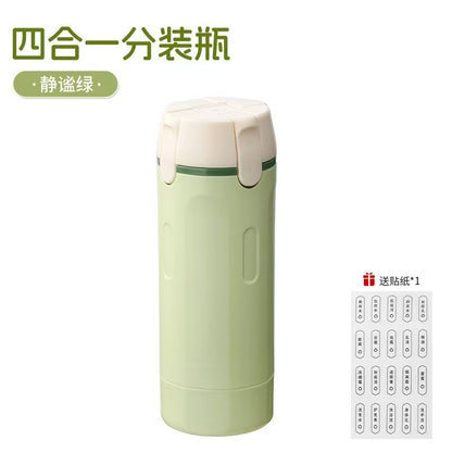 旅の荷物をひとつに4-in-1ディスペンサー