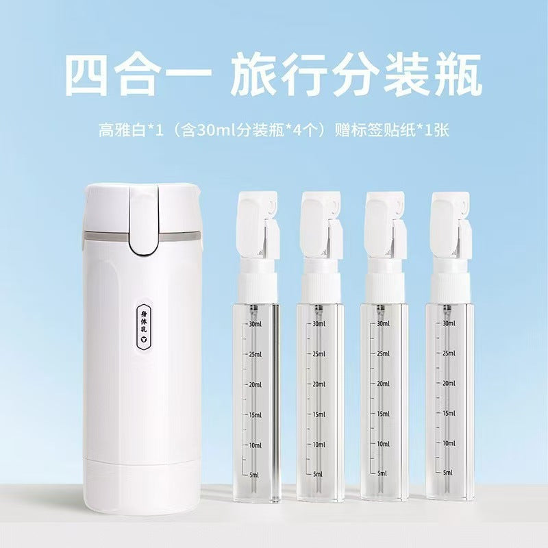 旅の荷物をひとつに4-in-1ディスペンサー